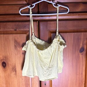 Me to We Women’s Yellow Crop Top